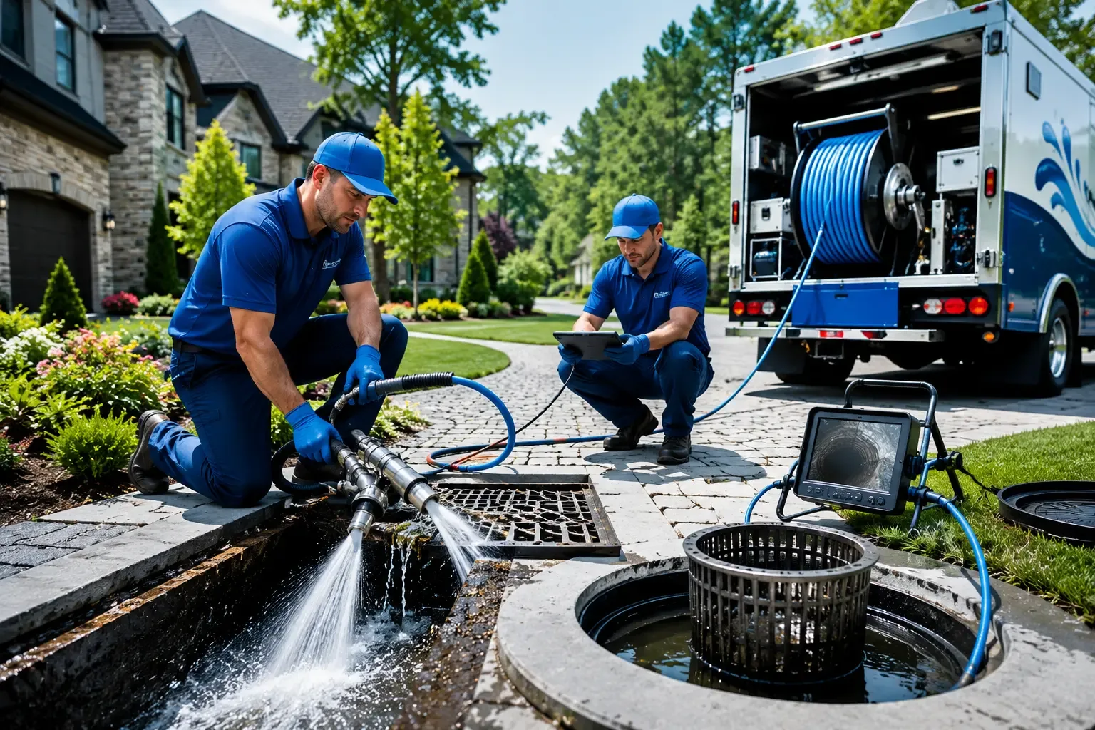 Local outdoor drain cleaning professionals in New Milford, PA